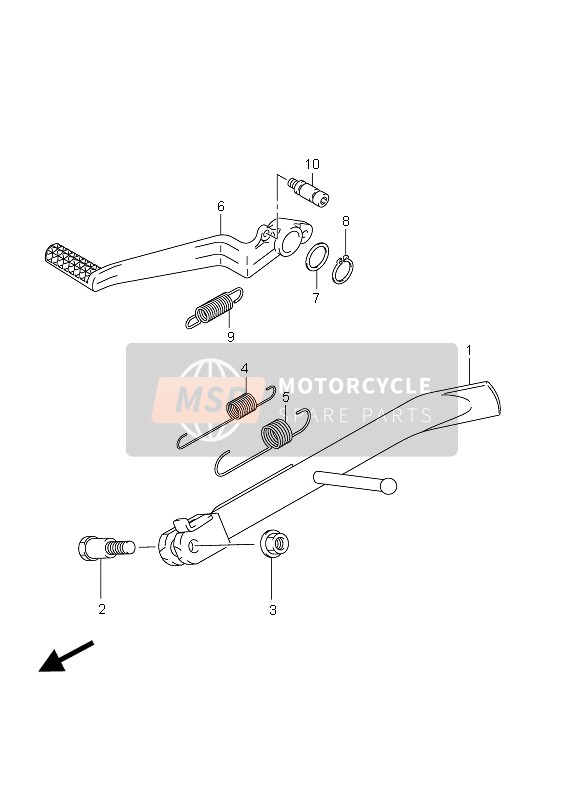 Suzuki GSR750(A) 2012 In Piedi per un 2012 Suzuki GSR750(A)