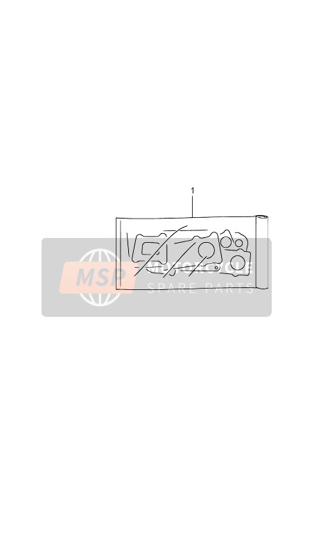 1124140H00, Gasket, Cylinder Front, Suzuki, 1