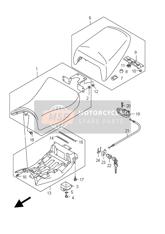 4514938G01, Cushion, Suzuki, 0