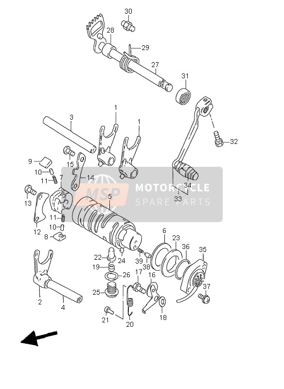 Suzuki GN125E 1996 Gear Shifting for a 1996 Suzuki GN125E