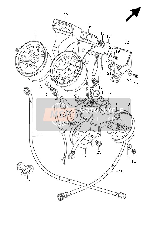 Speedometer & Tachometer