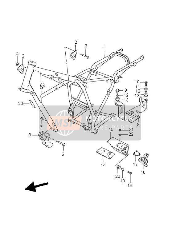 4743205300, Coperchio, Suzuki, 4