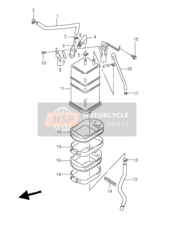 0940106405, Clip, Suzuki, 1