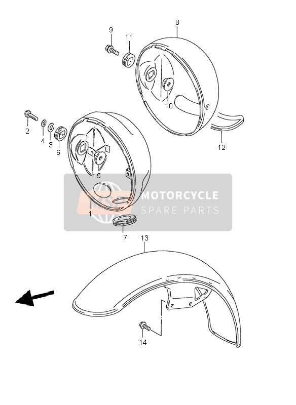 Headlamp Housing