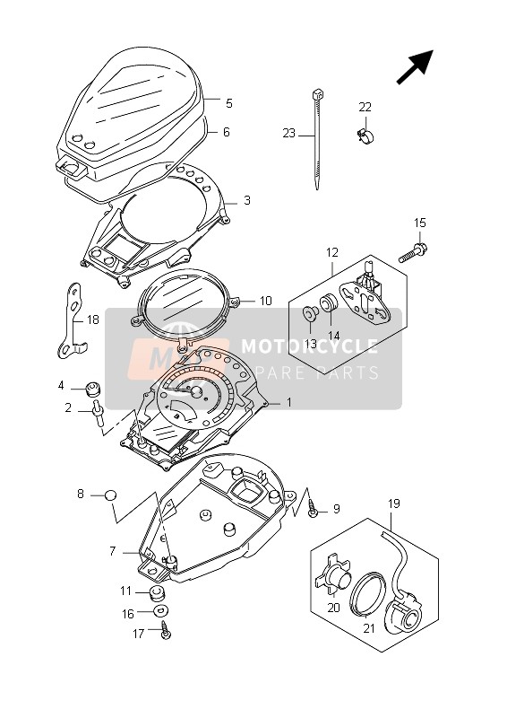 Speedometer (VL800 E19)