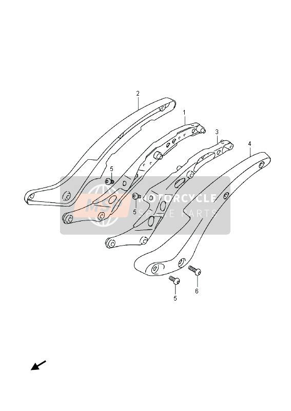 4265106J10, Plaat R.A.Frame, Suzuki, 0