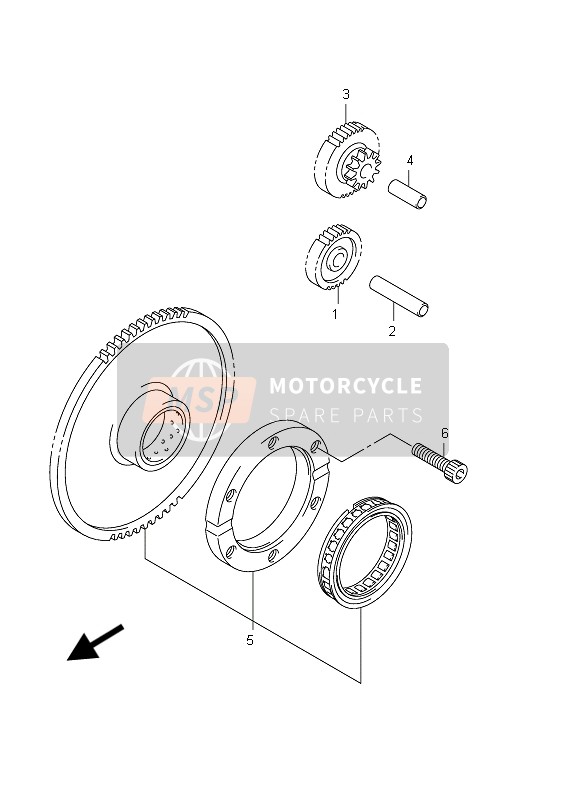 Suzuki VZ800 INTRUDER 2012 Antipasto Frizione per un 2012 Suzuki VZ800 INTRUDER