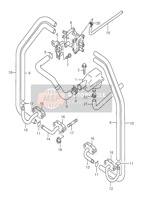 Suzuki GSX600F 2006 2e Air pour un 2006 Suzuki GSX600F