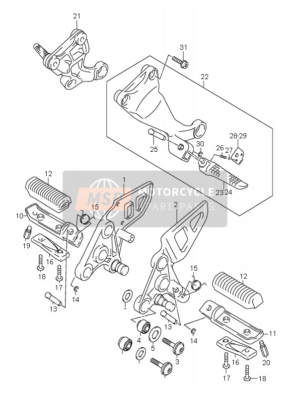 0916112010, Washer (12.6X24X2.2), Suzuki, 0