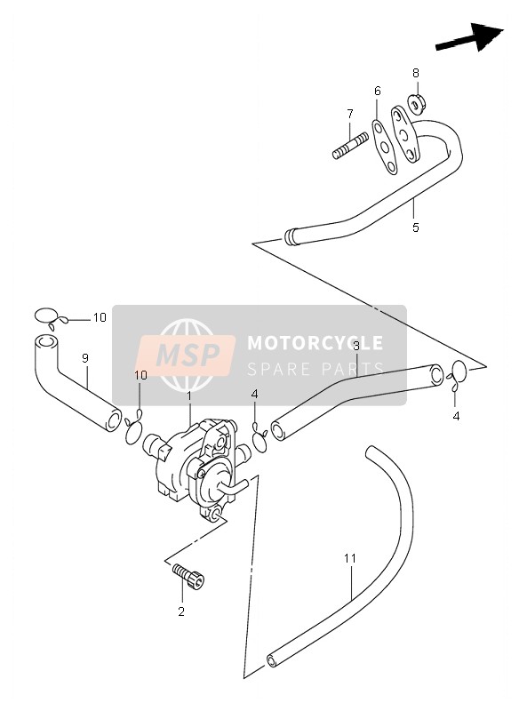 Suzuki RV125 VANVAN 2006 2nd Air for a 2006 Suzuki RV125 VANVAN