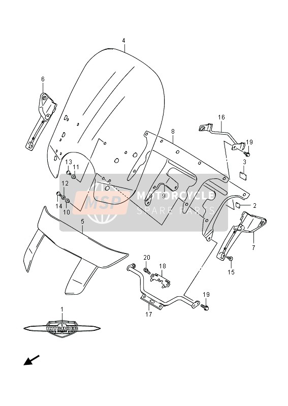 9461206J00, Cover, Windscreen, Suzuki, 0