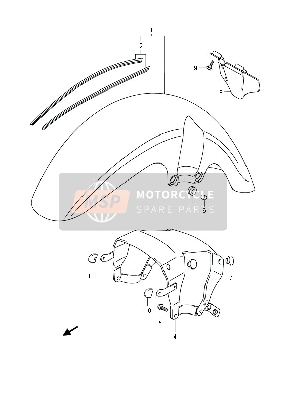 0932110044, Supporto Antivibrante, Suzuki, 1