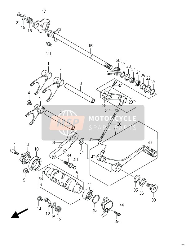 Suzuki GSF650(S)(A)(SA) BANDIT 2011 Gear Shifting for a 2011 Suzuki GSF650(S)(A)(SA) BANDIT