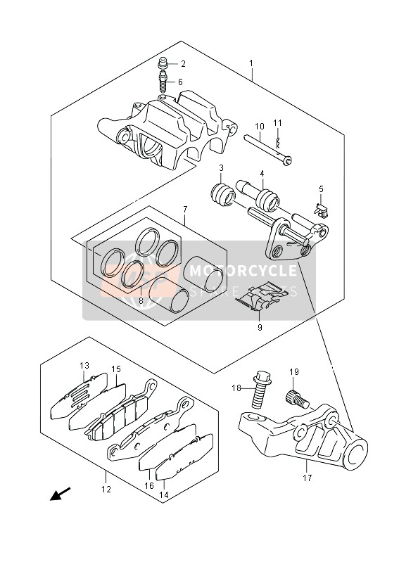 Rear Caliper