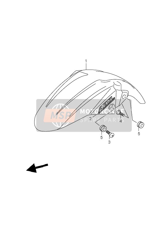 6815144G01YAD, Emblem,Abs(Black), Suzuki, 0