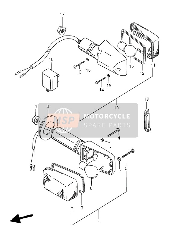 Lampe de clignotant