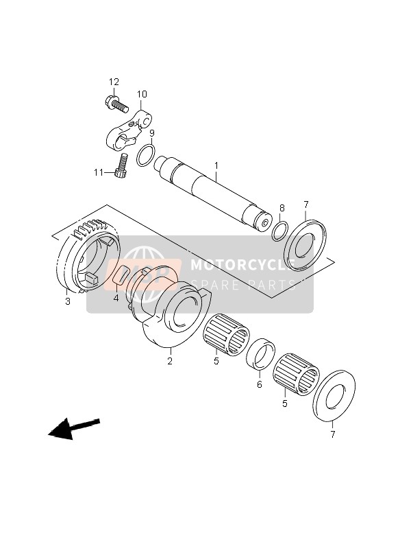 Suzuki GSX1400(Z) 2007 Crank Balancer for a 2007 Suzuki GSX1400(Z)