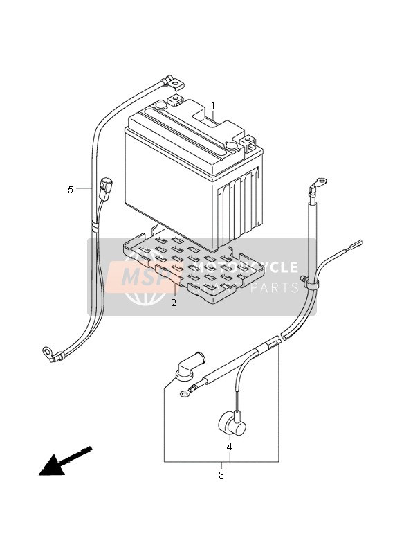 Batterie (SV650A-UA-SA-UA)