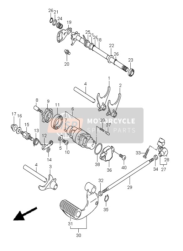 Suzuki VL250 INTRUDER 2007 Gear Shifting for a 2007 Suzuki VL250 INTRUDER