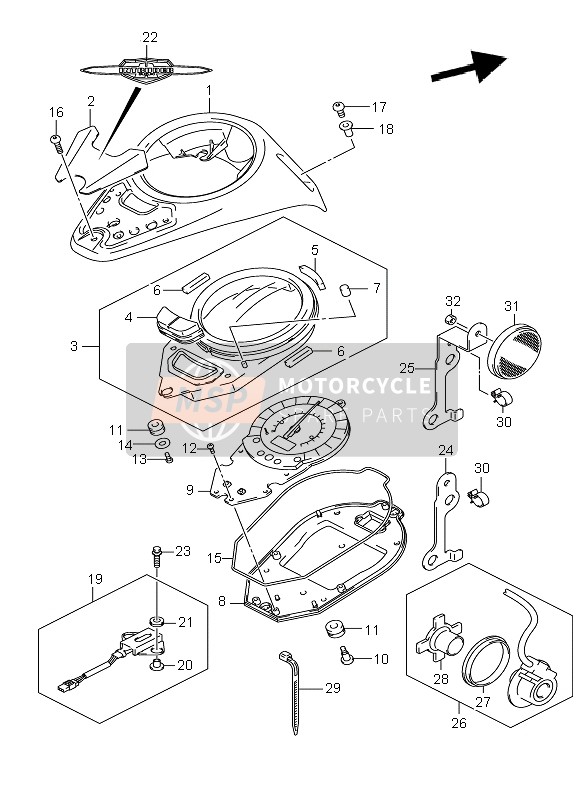 6828141F20, Emblem "Intruder", Suzuki, 0