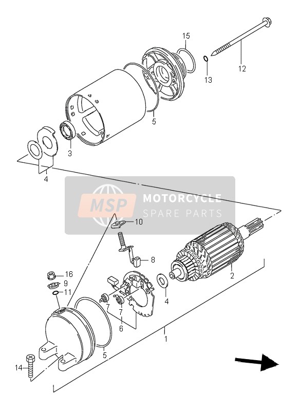 Suzuki GSX750F 1996 Départ Moteur pour un 1996 Suzuki GSX750F