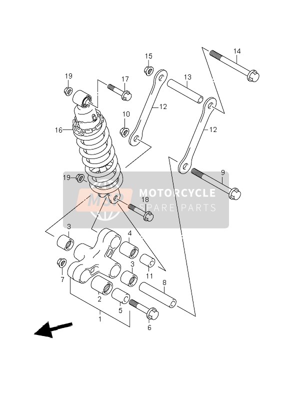 Rear Cushion Lever