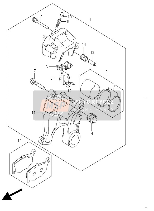 Rear Caliper