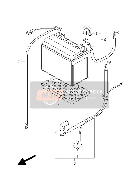 Batterie (SV650-U-S-SU)