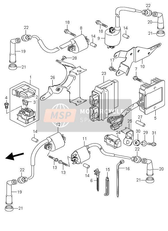 Suzuki C800 (VL800) 2009 Electrical for a 2009 Suzuki C800 (VL800)