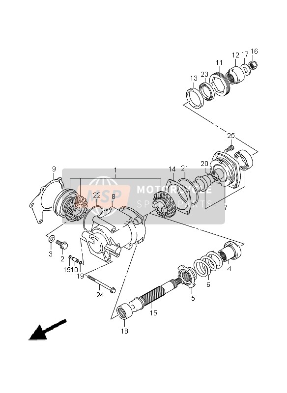 Secondary Drive Gear