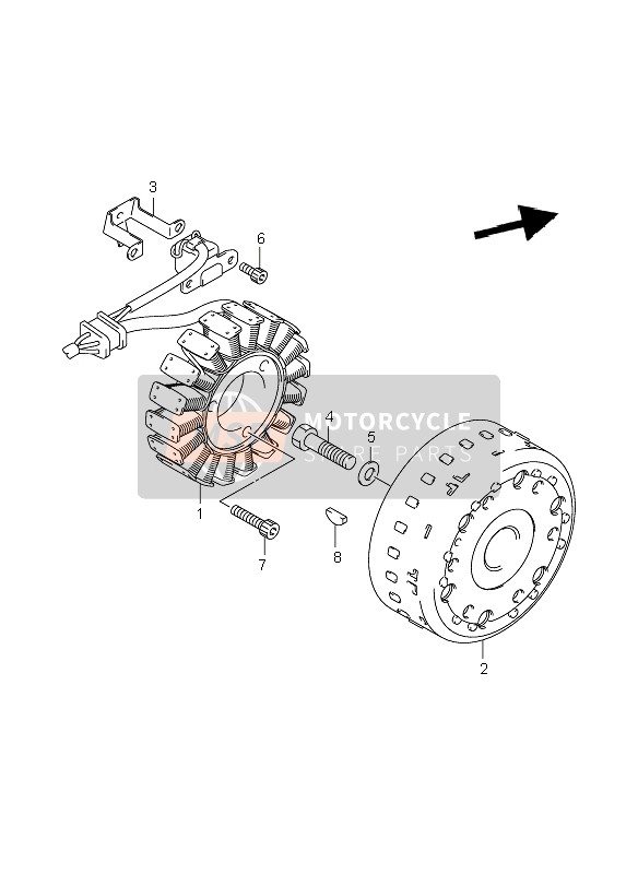 Suzuki DL650A V-STROM 2010 Magnets for a 2010 Suzuki DL650A V-STROM