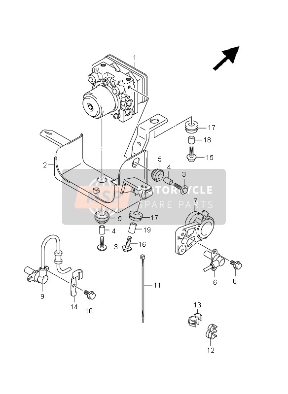 Hydraulic Unit (GSF650A-SA-UA-SUA)