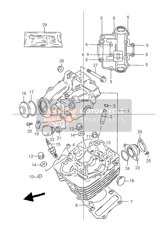 2644933000, Plate, Tachometer  Driven Gear Sleeve, Suzuki, 2
