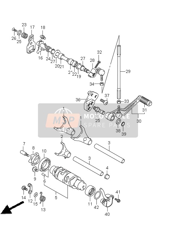 Suzuki GSX-R1000Z 2010 Gear Shifting for a 2010 Suzuki GSX-R1000Z