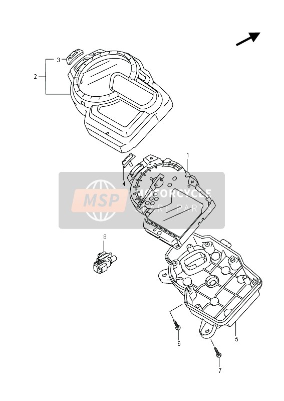 3412431J00, Knob, Suzuki, 0