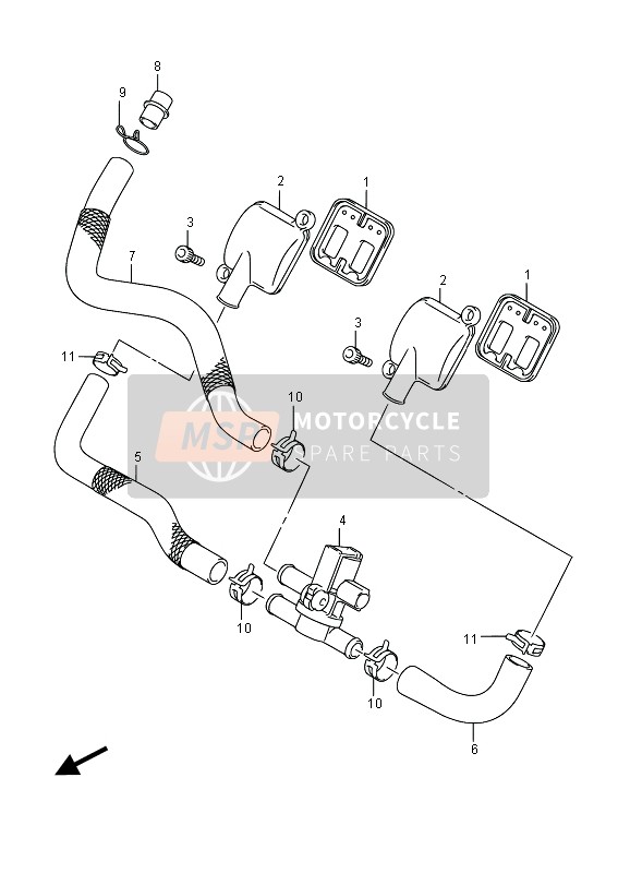 Suzuki GSX1250FA 2015 2do Aire para un 2015 Suzuki GSX1250FA