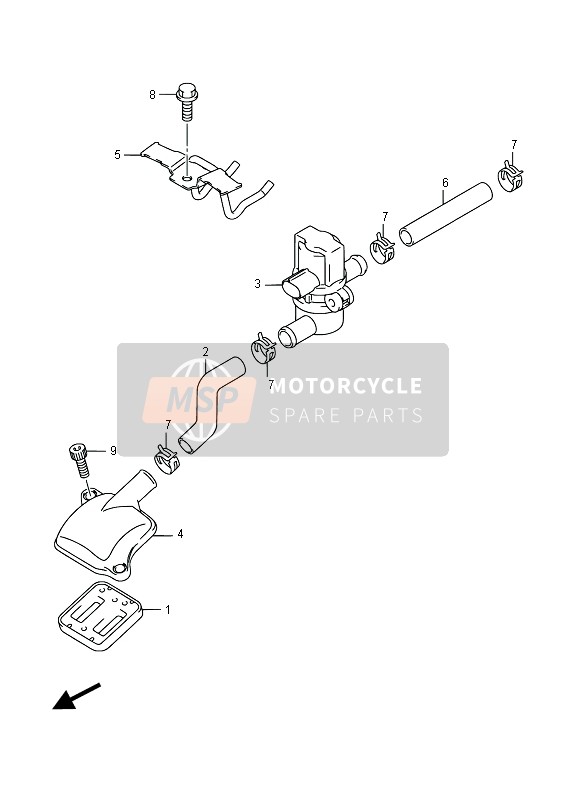 Suzuki GW250 INAZUMA 2015 2do Aire para un 2015 Suzuki GW250 INAZUMA