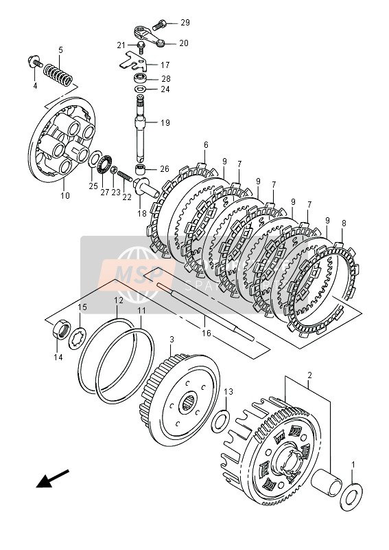 2125248H00, Washer, Thrust, Suzuki, 1