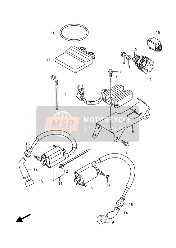 3354148H01, Seal, Spark Plug, Suzuki, 2