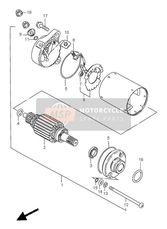 Startend Motor