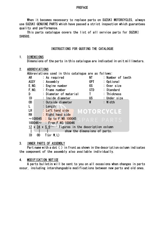 Suzuki SV650S 2015 Preface 2 for a 2015 Suzuki SV650S