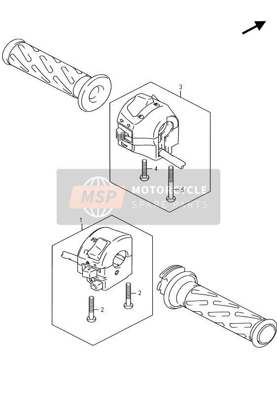 Suzuki SV650S 2015 Handle Switch for a 2015 Suzuki SV650S