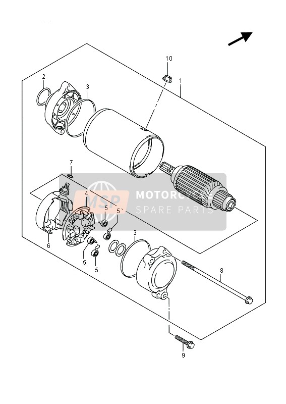 Suzuki VL1500T INTRUDER 2015 Départ Moteur pour un 2015 Suzuki VL1500T INTRUDER