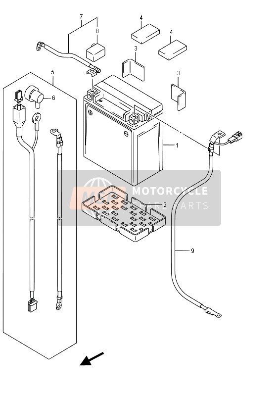 Batterie (VZR1800BZ E02)