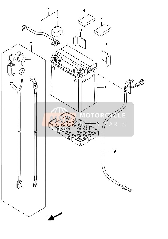 Battery (VZR1800BZUF E19)