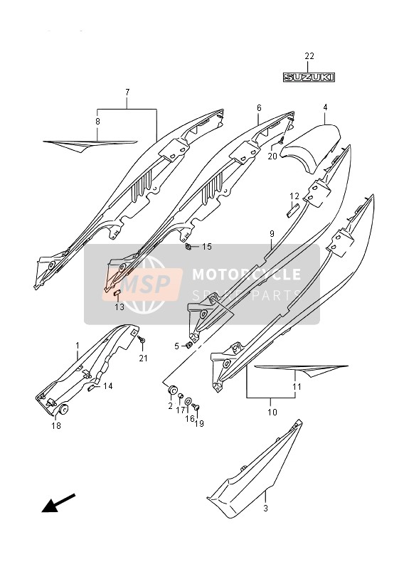 4716148H10, Cushion, Suzuki, 1