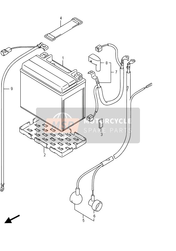 3382027G11, Wire,Battery Pl, Suzuki, 1