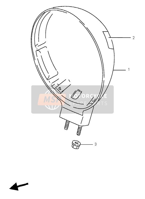 Headlamp Housing