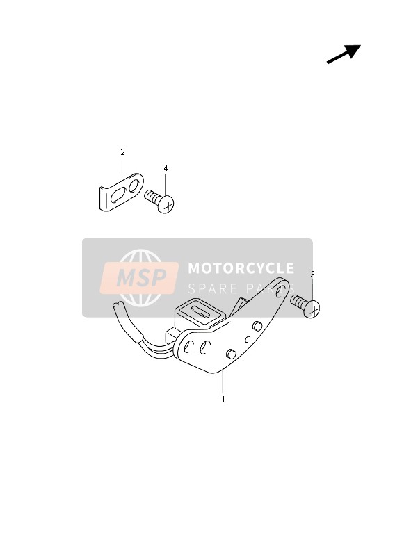 Suzuki GSX-S1000(A) 2016 Generatore di segnale per un 2016 Suzuki GSX-S1000(A)