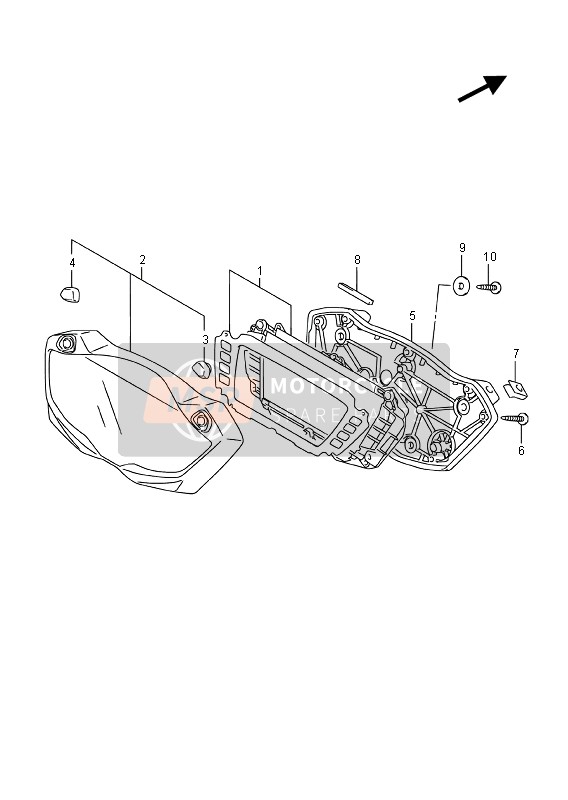 TACHOMETER (GSX-S1000)